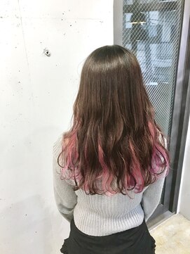 ロク 高田馬場(lok) インナーカラー/ピンク【ロク 高田馬場】