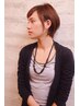 【白髪染め】カット+グレイカラー　￥9900