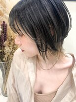 トルネード(TORNADO)&nbsp;ピープスヘア ショートネオウルフ ボブ  インナーカラー