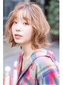 【kate 】大宮 アプリコットベージュ×外ハネボブ