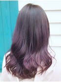 マロンベージュ/Aラインボブ/かきあげバング[上尾/上尾駅]