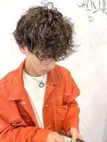 ロミーオム 本厚木(ROMMY. Homme)&nbsp;スパイラルパーマ×マッシュスタイル
