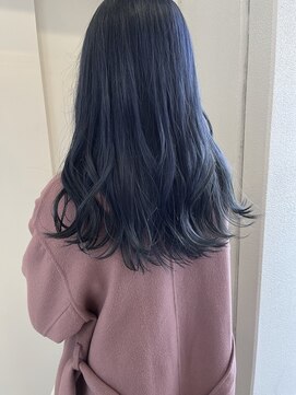 ヘアーデザイン シュシュ(hair design Chou Chou by Yone) ☆chouchou☆ダブルカラー×ブルーカラー