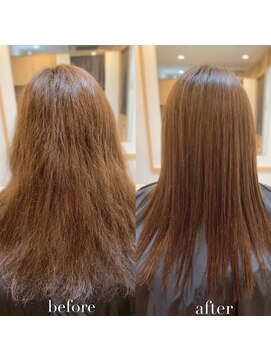 リアン 四条大宮店(Lien) 『髪質改善』ストレートエステ（縮毛矯正）（リタッチ可）