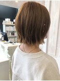福山美容室caary似合わせカット ぱつんとボブ