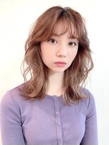 マティエ 銀座(Matie)&nbsp;ロングレイヤーグレージュカラーブリーチなしカラー20代30代40代