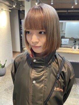 ソイ 下北沢(soi) 【ミルクティーベージュ×ミニボブ】