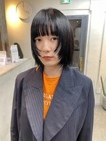 ソイリウム 下北沢(soi rium)&nbsp;【顔まわりデザイン×ウルフ風ボブ】