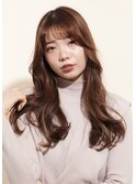 王道！巻き髪ロングヘア