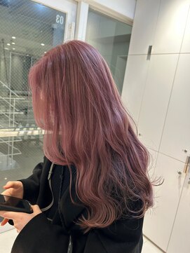 ガリカ シーム(Gallica/SEAM) 【桑原雪音】大人ガーリー透け感ピンクベージュ/暖色系カラー