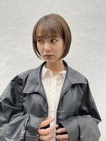 【切りっぱなしボブ】