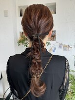 ソンリエ 青竹店(SONRiE)&nbsp;編み下ろしヘアー