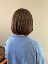 ココカラヘアー プラス(cococara‐hair plus)&nbsp;オリーブベージュ/切りっぱなしボブ/内巻き/透明感カラー