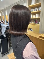 トリート 浦安店(TREAT)&nbsp;切りっぱなし×アッシュベージュ