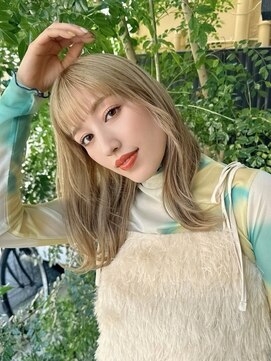 ルービック なかもず(Rubik's) ミルクティーカラー10代20代30代ハイトーンミルクティーカラー