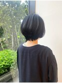 丸みショートボブ