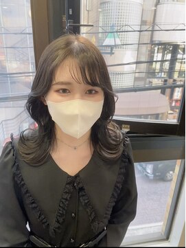 ゴウトゥデイシェアサロン 町田店(GO TODAY SHAiRE SALON) 韓国レイヤーミディ×ダークグレー