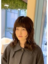 シアン 大須店(CYAN.)&nbsp;顔周りウルフ×パーマ