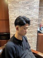 アールドボーテ 理容室(R de Beaute) 銀座 ローフェード ナチュラル七三