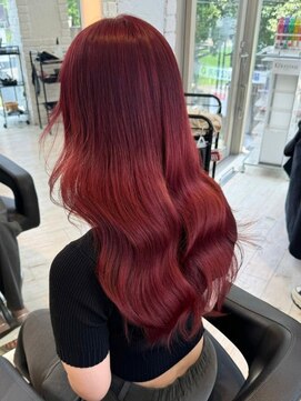 インク サカエ(inq sakae) ブリーチカラー/透明感カシスピンク