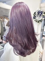 テトラ バイ ネオリーブ 横浜西口店(tetra by neolive)&nbsp;レイヤー×ラベンダーカラー＊*【横浜/卒業式】
