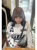ルーツカラー◇シルバーベージュ～ネイビーブルー