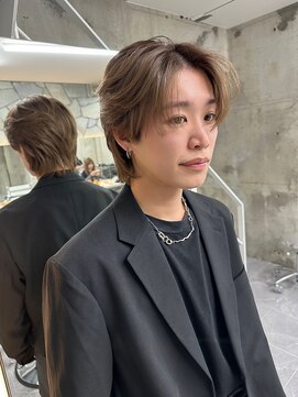 サイン メンズ 表参道(SIGN men's) フェザーパーマダウンパーマニュアンスパーマセンターパート