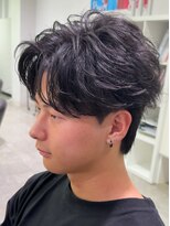 オーシャントーキョー 心斎橋(OCEAN TOKYO WEST)&nbsp;フェザーパーマセンターパートシースルーバング