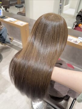 アース 酒田店(HAIR&MAKE EARTH) 艶髪!プレミアムストレート