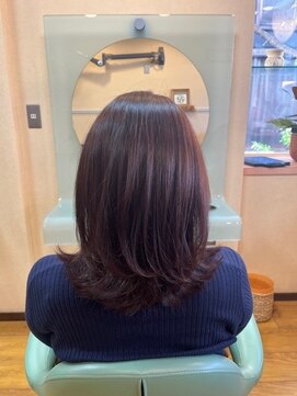 オーキッド系ブラウン