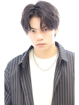 ビューティーアンドフリーハコ(Beauty&Free HACO) 【大人のニュアンスパーマ】センターパート【10代20代30代40代】