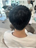 刈り上げないメンズショート