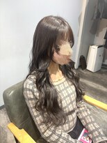 エスト 小倉(est)&nbsp;アッシュカラー/グレージュ/ロングレイヤー/髪質改善