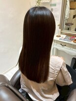 コルテ 倉敷西阿知店(CoRte.)&nbsp;上品タイトストレート/美髪矯正/サラサラヘア/ショコラブラウン