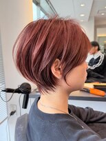 バンプ ギンザ(BUMP GINZA)&nbsp;30代40代50代ショート似合わせ白髪ぼかし前髪あり髪型