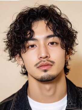 ジレス(Jiles) グランジパーマ/メンズカット[メンズパーマ/江坂/吹田/眉毛