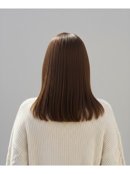 ダスク 武蔵小杉(dusk)の写真/髪のお悩み、ダメージに合わせて施術を選択！髪の内側からしっかりと補修し、ツヤ感溢れる仕上がりに。