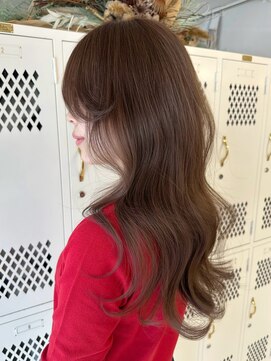 ユニ 表参道(uni) 10代20代30代/韓国風くびれレイヤーカット/ヨシンモリエギョモリ