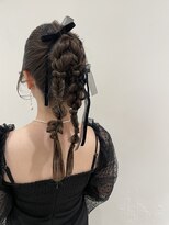 カシェ シモムラ(Cashe'e SHIMOMURA)&nbsp;ツインポニー