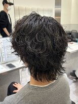 ビカムメンズヘアー 栄店(become men's hair)&nbsp;名古屋/栄/サーフカール/メンズウルフ/メンズパーマ/眉毛