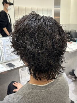 ビカムメンズヘアー 栄店(become men's hair) 名古屋/栄/サーフカール/メンズウルフ/メンズパーマ/眉毛