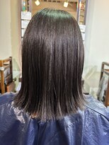 ヘアケアサロン シェーン(hair care salon Schon)&nbsp;ビフォーアフター/ミディアムボブ/髪質改善