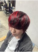 赤メッシュ！