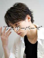 オリーブスバイネオリーブ(Olive's by neolive)&nbsp;フェザーショート、アップバング、センターパート
