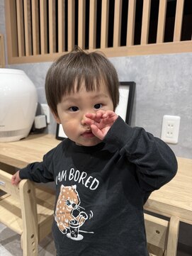 クラン エン バイ ヘッドライト 二子玉川店(clan en. by HEADLIGHT) キッズカット/親子でclan en/オシャレ園児