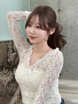 グローアイヴィ 大宮(GLROW IVY)&nbsp;顔周りカット×赤み消し透明感カラー
