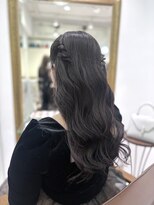フォルテ 表参道店(FORTE)&nbsp;ねじりハーフツイン/参列アレンジ/ヘアセット