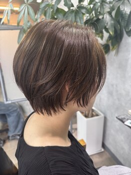 エルヘアー(el HaiR)の写真/お客様の骨格、クセに合わせてお家でもお手入れのしやすいヘアに♪