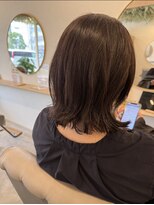 ゴーシェン 西船橋店(Goshen) 【大人上品】艶感ダークブラウン×外ハネくびれボブ