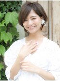 奥行きショート